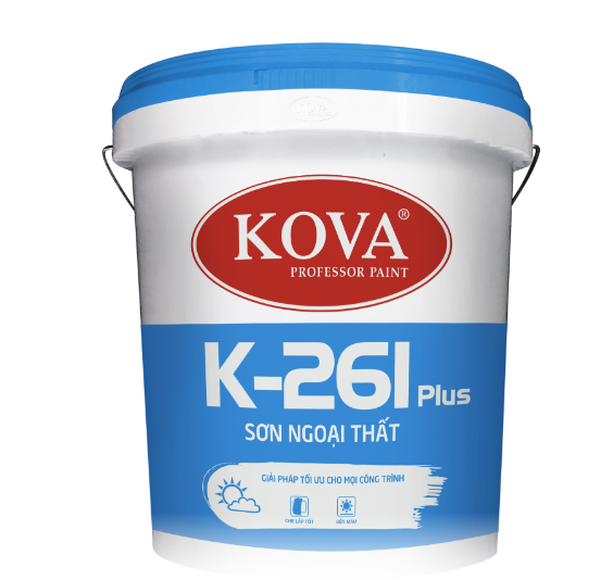 3.5L - Sơn ngoại thất KOVA K-261 Plus (Mờ)