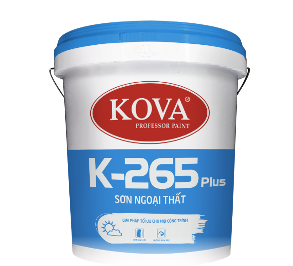 5K - Sơn ngoại thất KOVA K-265 (bề mặt mờ)