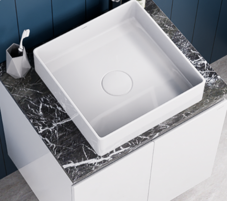 Lavabo Đặt Trên Bàn  ( bao gồm trụ xả nắp sứ ) - LF5252