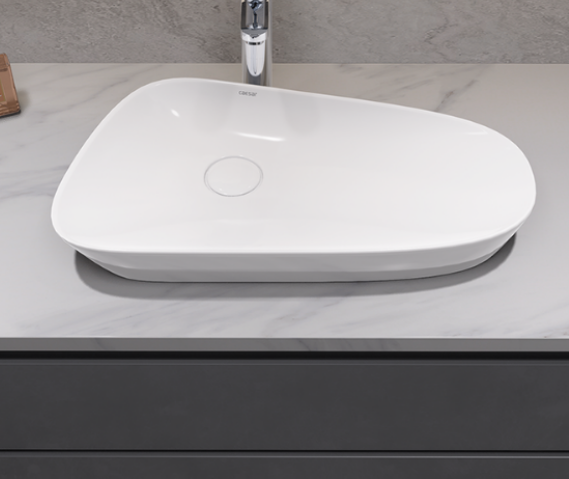 Lavabo Đặt Trên Bàn  ( bao gồm trụ xả nắp sứ ) - LF5260