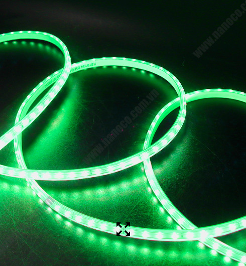 LED Dây 4.5W Màu ánh sáng : Xanh lục Số lượng chíp : 72