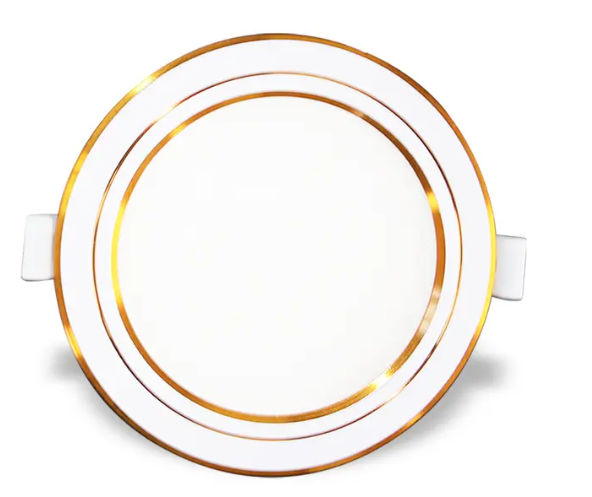  12W/ 220V *Màu ánh sáng : Vàng 3000K *Kích thước khoét trần (mm) : Ø135