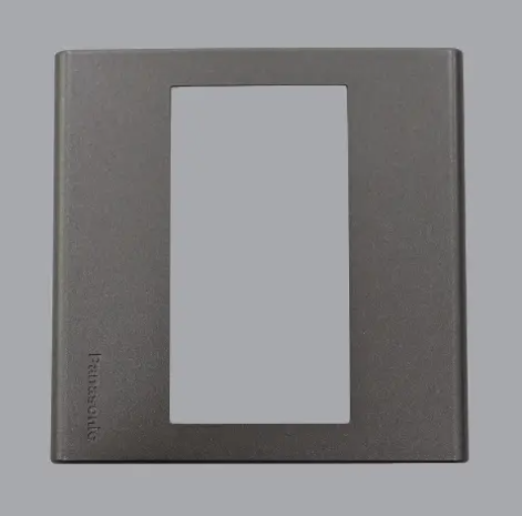 NẮP ĐẬY CHO 3 THIẾT BỊ  *Mặt vuông dành cho 3 thiết bị - màu xám ánh kim